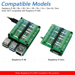 FREENOVE GPIO Breakout Board for Raspberry Pi 5 / 4 / 3 / 2 / 1 / ZERO / ZERO W / ZERO 2W